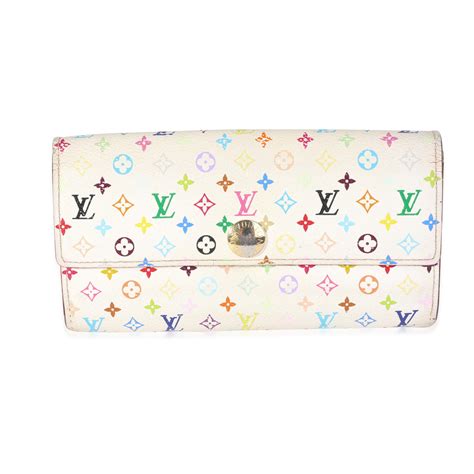 louis vuitton sarah monogram canvas takashi murakami wallet|Louis Vuitton wallet snap.